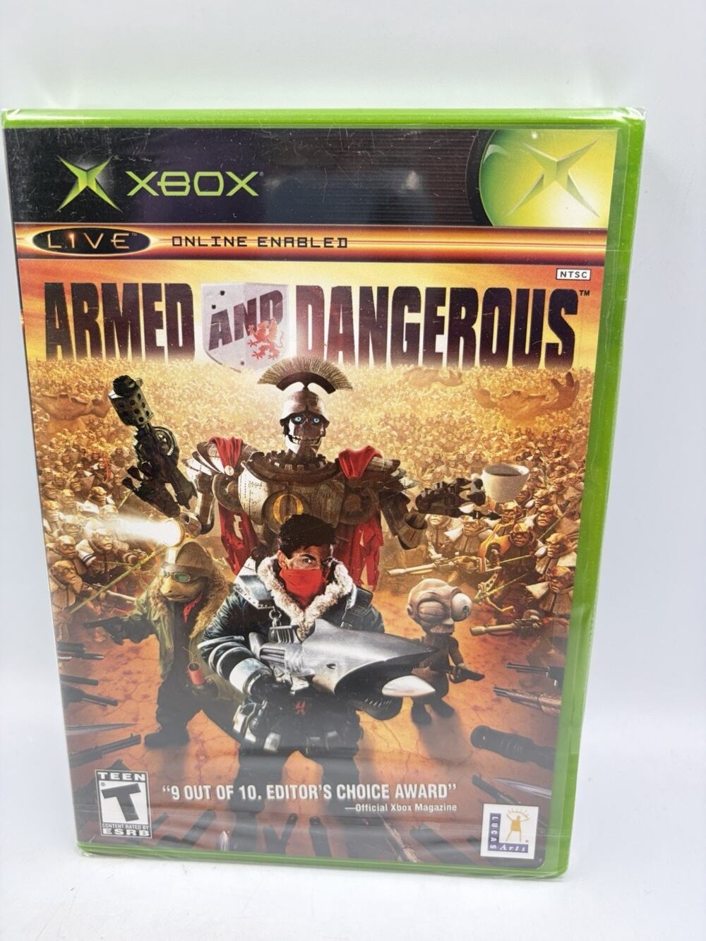 Armed and Dangerous (Microsoft Xbox, 2003) - NEW SEALED